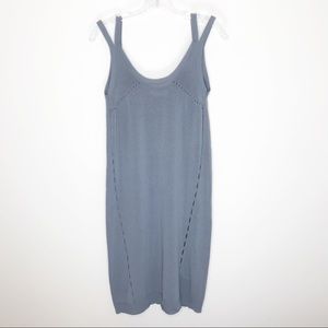 see by chloe knit tank spaghetti strap dress